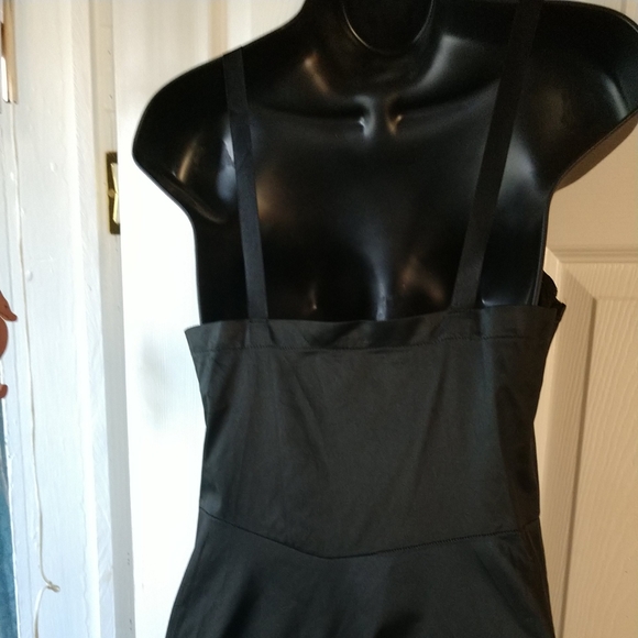 🛞Vintage Movie Star Slip Black 1950's Scallop Hem  Size 32 Short - Picture 8 of 14